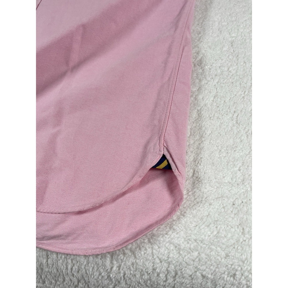 Polo Ralph Lauren Classic Fit Pink 100% Cotton Oxford Cloth Button Down Mens XLT - Picture 7 of 10
